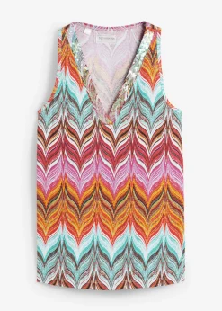 Best Top con lentejuelas Mujer Camisetas
