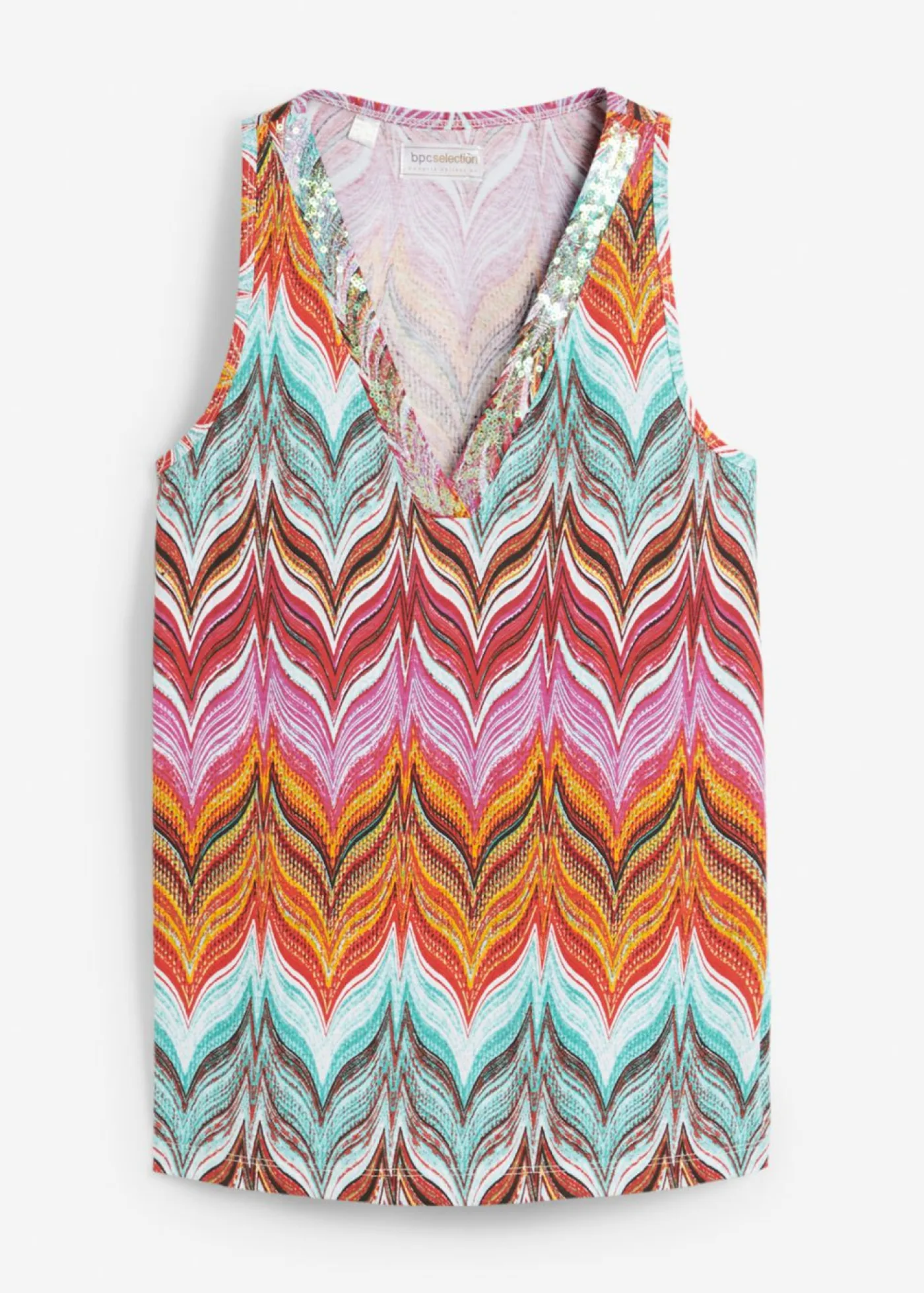 Best Top con lentejuelas Mujer Camisetas