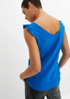 Outlet Top de algodón orgánico puro Mujer Camisetas|Novedades