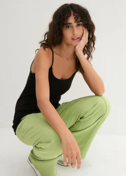 Clearance Top de algodón puro con tirantes finos (3 unidades) Mujer Camisetas Interiores|Básicos