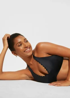 New Top de bikini anudado al cuello Mujer Conjuntos De Traje De Baño|Bikinis