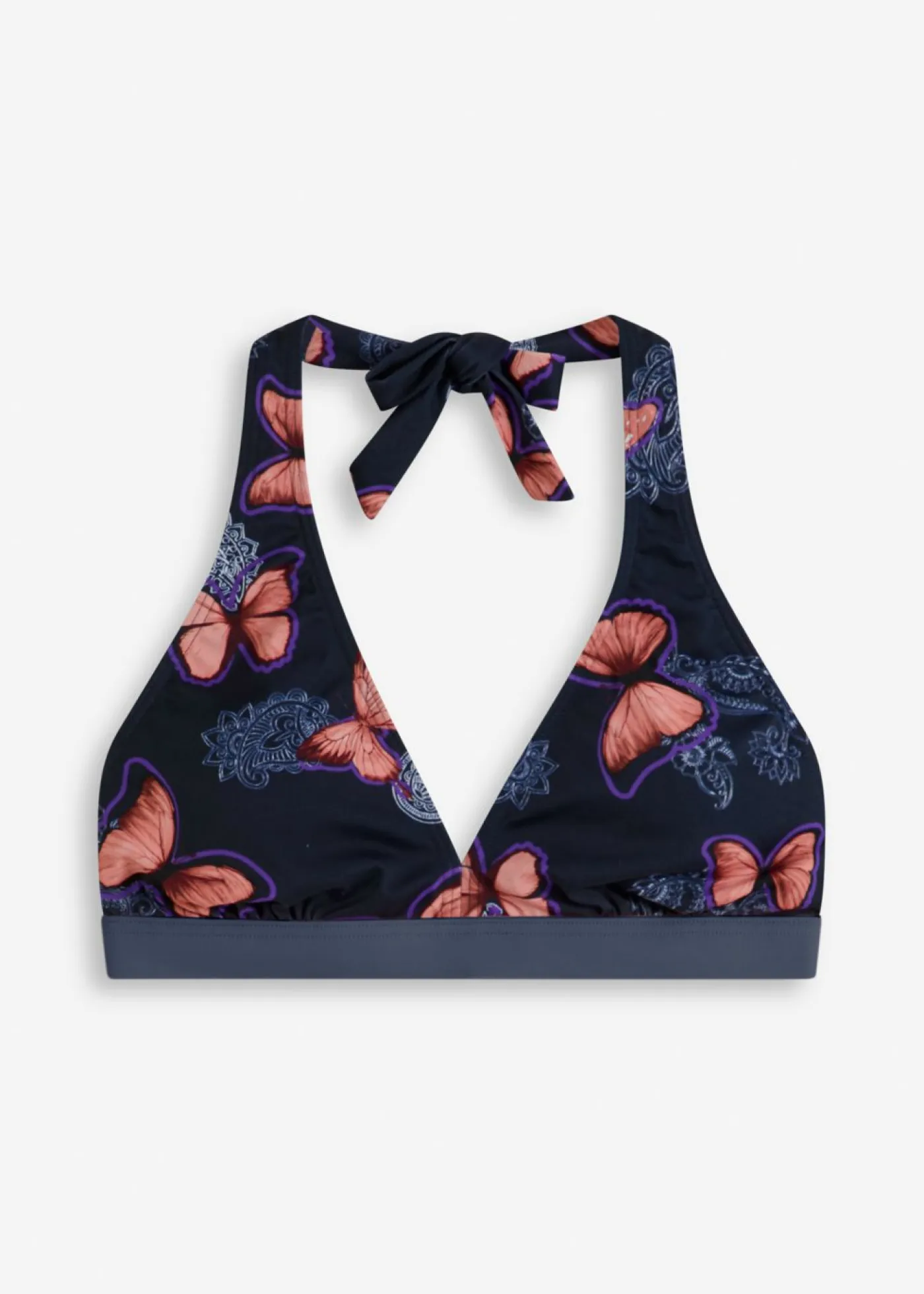 New Top de bikini anudado al cuello Mujer Conjuntos De Traje De Baño|Bikinis