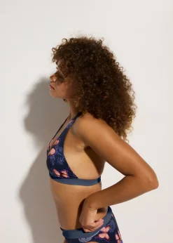 New Top de bikini anudado al cuello Mujer Conjuntos De Traje De Baño|Bikinis