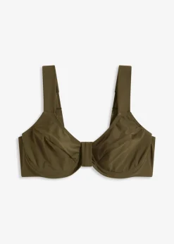 Hot Top de bikini reductor con tirantes anchos Mujer Copas Grandes (D-G)|Conjuntos De Traje De Baño