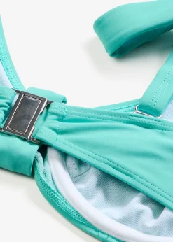 Discount Top de bikini reductor con tirantes anchos Mujer Conjuntos De Traje De Baño|Copas Grandes (D-G)