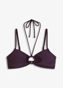 Discount Top de bikini tipo bustier con detalle de anilla Mujer Conjuntos De Traje De Baño|Bikinis