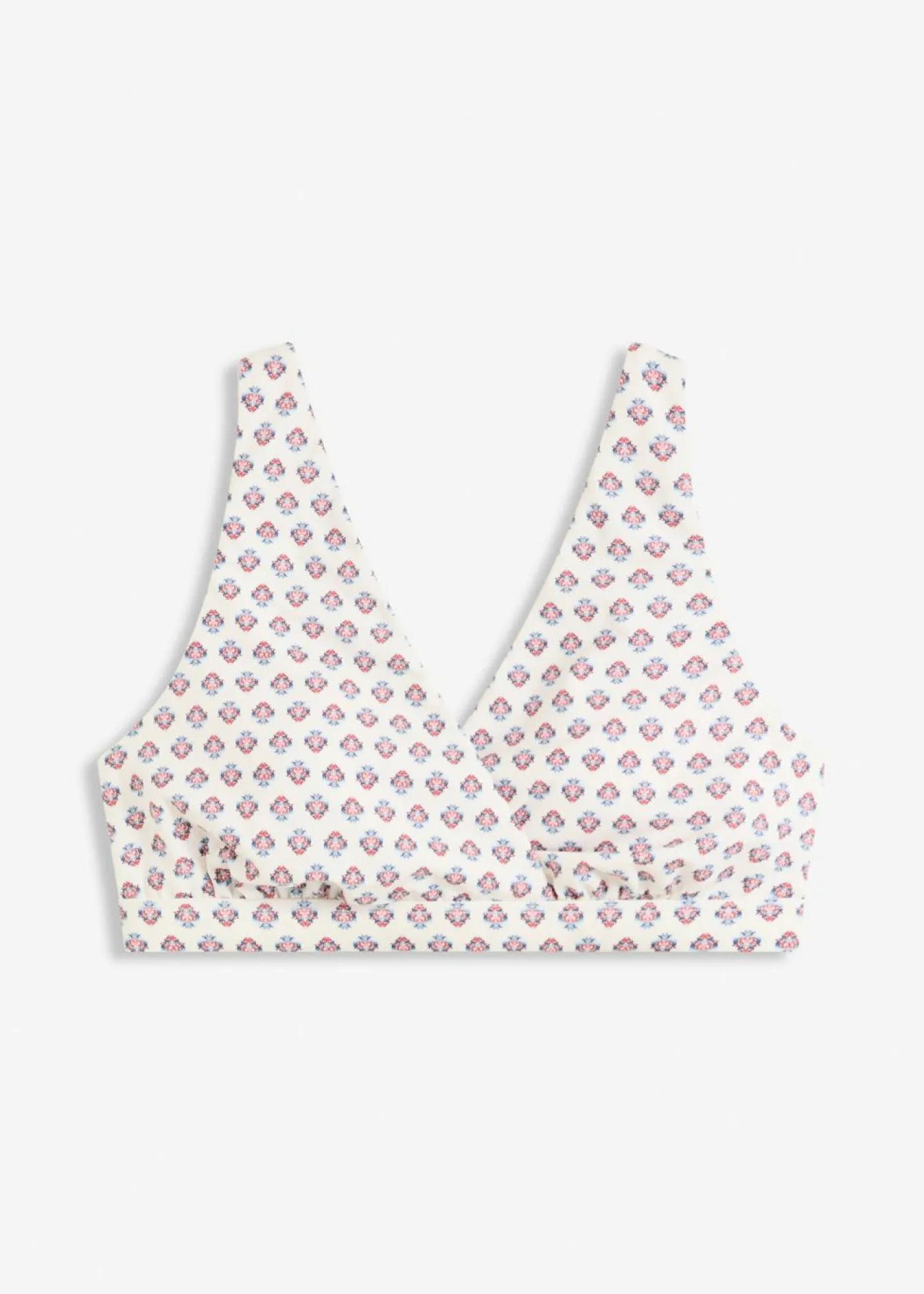 Clearance Top de bikini tipo bustier con escote en V Mujer Conjuntos De Traje De Baño|Bikinis