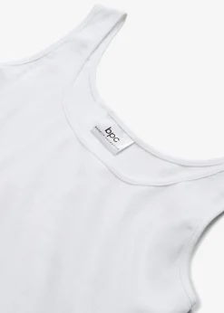 Discount Top de canalé de algodón puro Mujer Camisetas Interiores|Básicos
