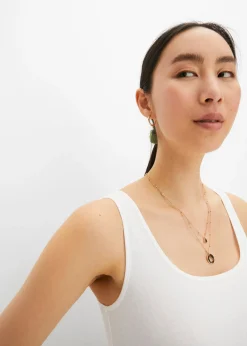 Discount Top de canalé de algodón puro Mujer Camisetas Interiores|Básicos