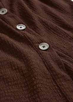 Sale Top de crepé estructurado Mujer Camisetas