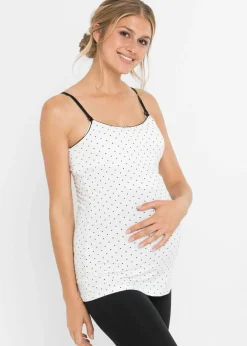 Best Top de lactancia con algodón orgánico (2 unidades) Mujer Ropa Interior De Algodón|Premamá Y Lactancia