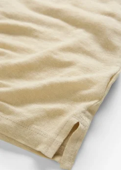 Hot Top de lino puro Mujer Camisetas