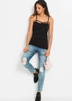 Online Top de mezcla de algodón (2 unidades) Mujer Camisetas