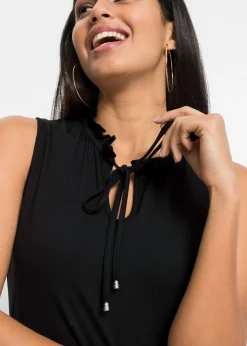 Top de mezcla de viscosa Mujer Camisetas|Novedades