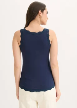 Hot Top de mezcla de viscosa suave (2 unidades) Mujer Camisetas