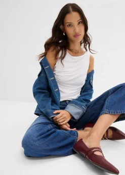 Online Top de mezcla de viscosa suave Mujer Camisetas