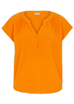 New Top de muselina de algodón puro Mujer Camisas Y Blusas