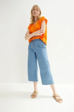 New Top de muselina de algodón puro Mujer Camisas Y Blusas
