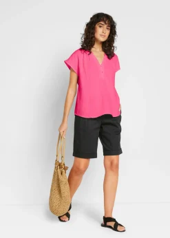 Best Top de muselina de algodón puro Mujer Camisas Y Blusas
