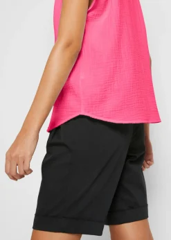 Best Top de muselina de algodón puro Mujer Camisas Y Blusas