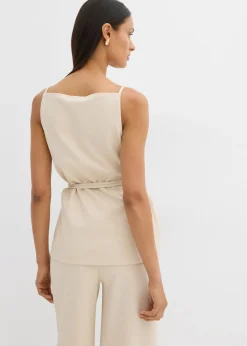 Outlet Top de piqué Mujer Conjuntos De Ropa|Esenciales