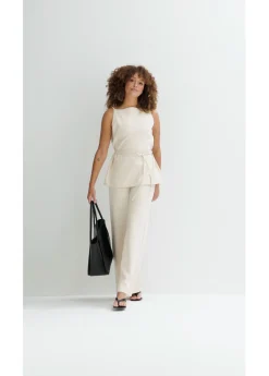 Outlet Top de piqué Mujer Conjuntos De Ropa|Esenciales