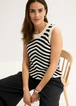 Hot Top de punto Mujer Camisetas|Ropa De Punto