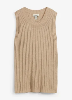 New Top de punto de mezcla de viscosa Mujer Conjuntos De Ropa|Esenciales