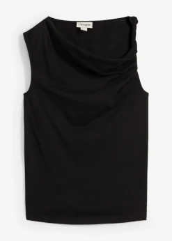 Outlet Top de punto ligero Mujer Esenciales|Camisetas