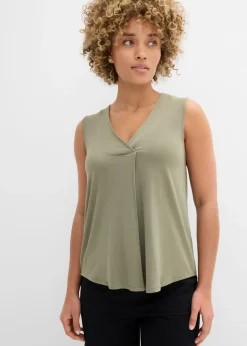 Sale Top de suave mezcla de viscosa Mujer Camisetas|Novedades