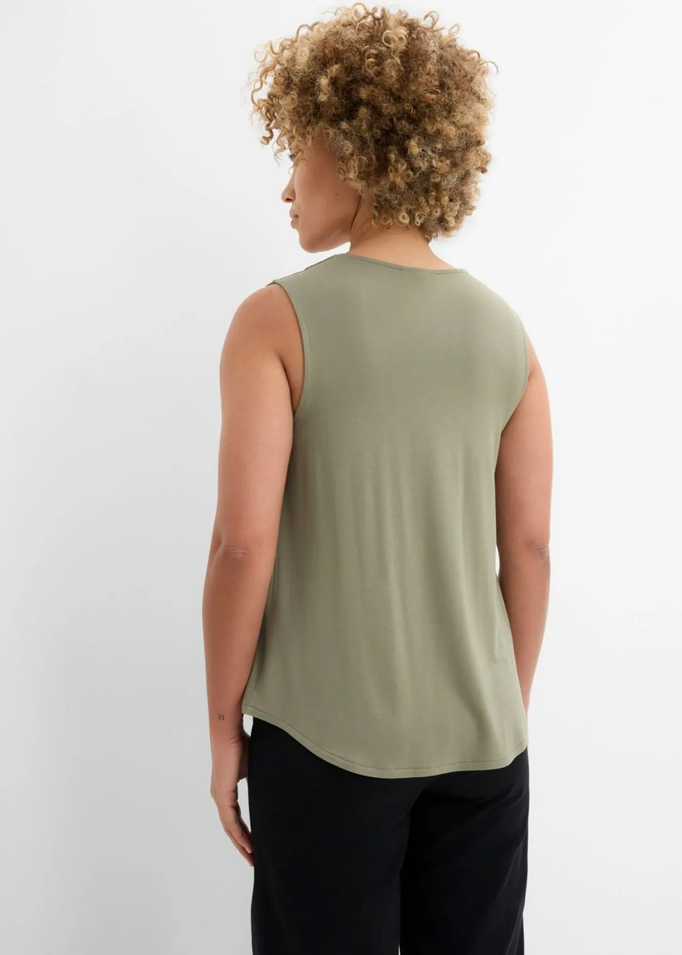 Sale Top de suave mezcla de viscosa Mujer Camisetas|Novedades