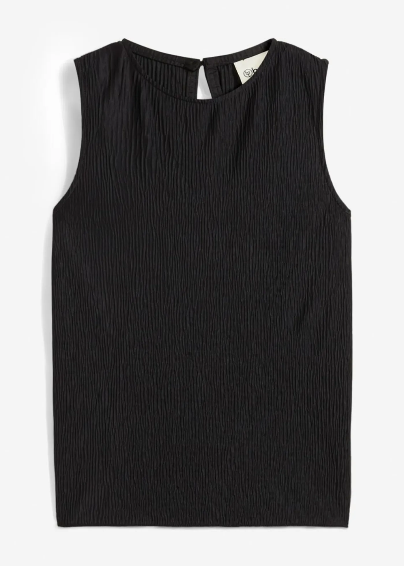 Best Top de tejido arrugado estructurado Mujer Esenciales|Camisetas