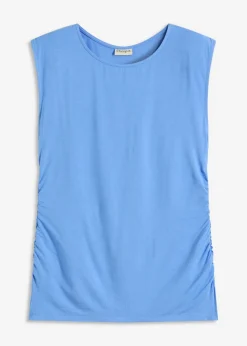 Discount Top de viscosa fluida Mujer Camisetas