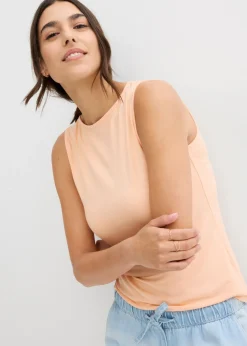 Top de viscosa suave (2 unidades) Mujer Básicos|Camisetas