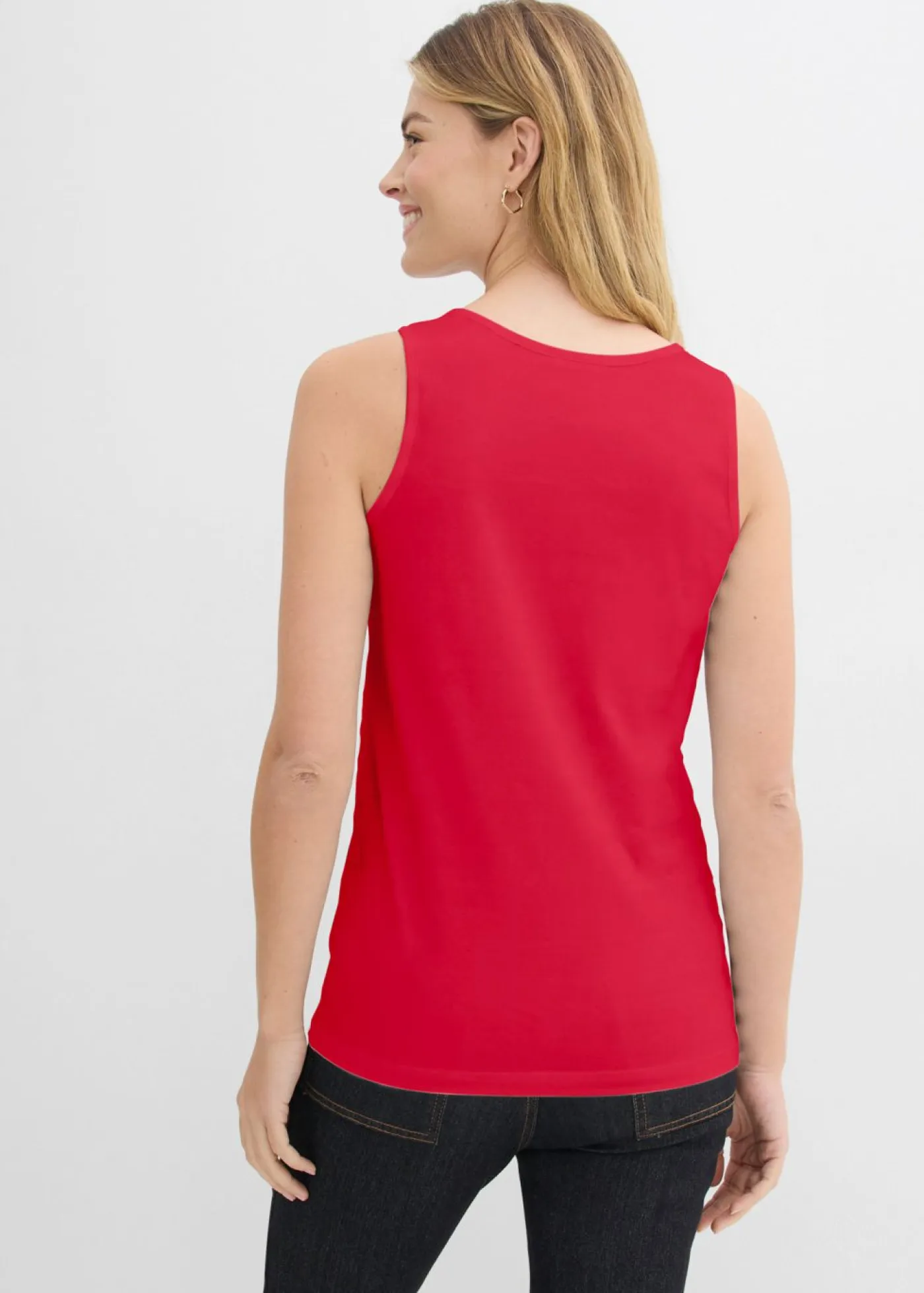Best Top largo de algodón orgánico puro (5 unidades) Mujer Camisetas Interiores|Básicos