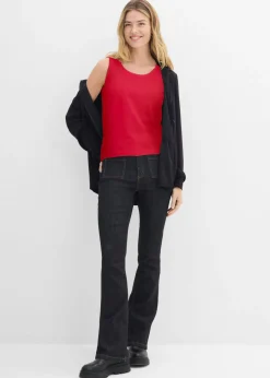 Best Top largo de algodón orgánico puro (5 unidades) Mujer Camisetas Interiores|Básicos