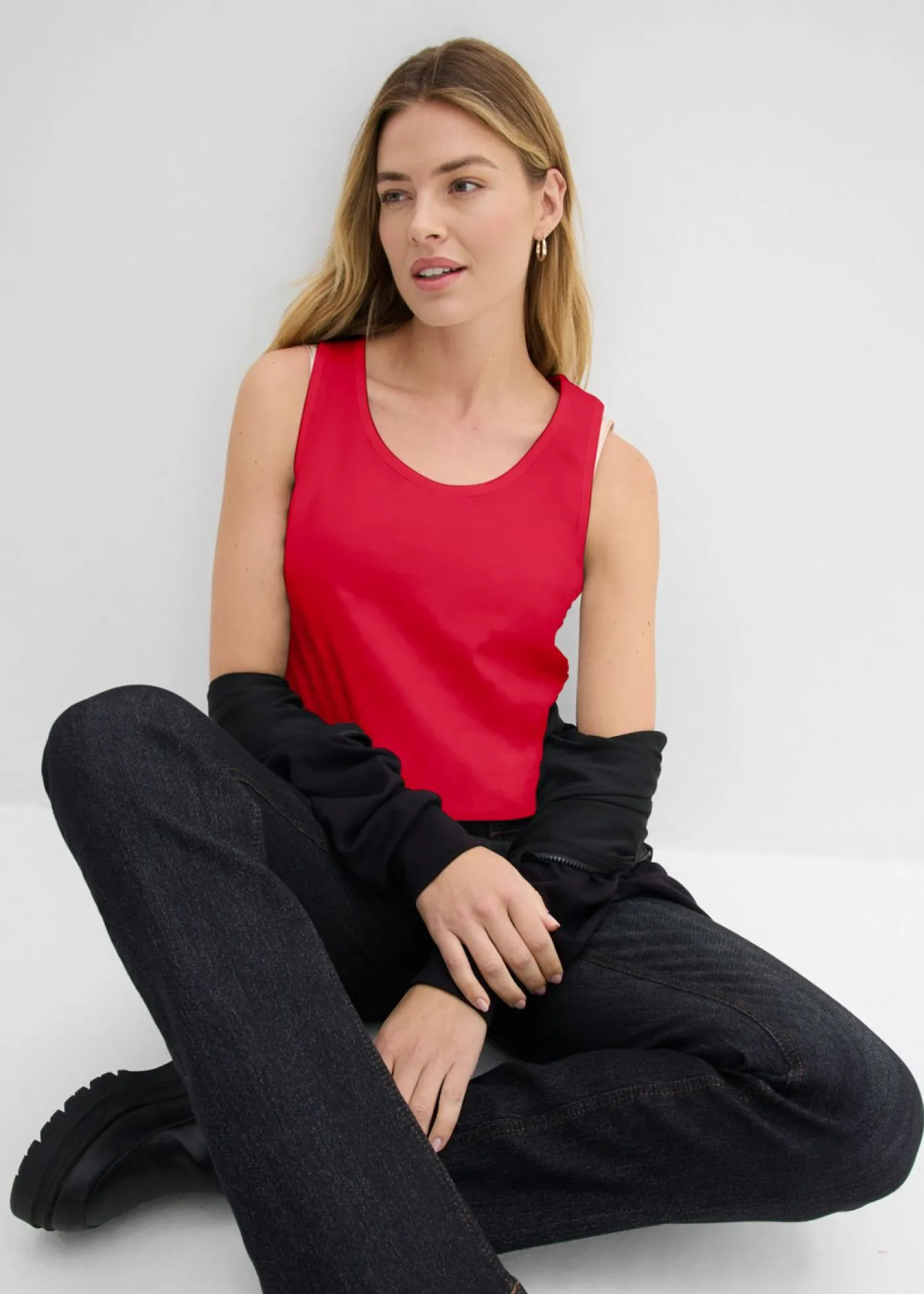 Best Top largo de algodón orgánico puro (5 unidades) Mujer Camisetas Interiores|Básicos