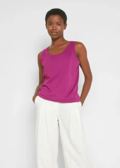 Clearance Top largo de algodón orgánico puro (5 unidades) Mujer Camisetas Interiores|Básicos