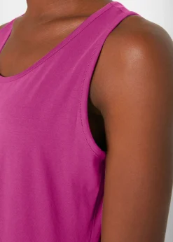 Clearance Top largo de algodón orgánico puro (5 unidades) Mujer Camisetas Interiores|Básicos