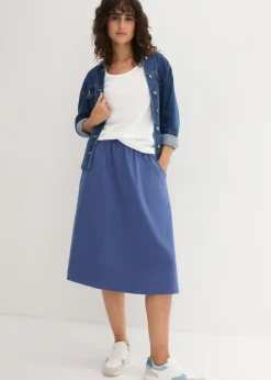 Outlet Top largo de algodón orgánico puro (5 unidades) Mujer Camisetas Interiores|Básicos