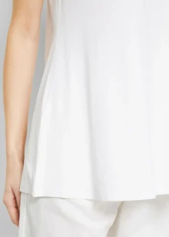 New Top largo de viscosa suave (2 unidades) Mujer Básicos|Camisetas