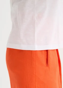 Online Top sin mangas de algodón orgánico puro Mujer Camisetas