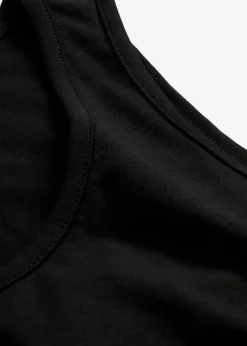 Online Top sin mangas elástico (2 unidades) Mujer Camisetas Interiores|Básicos