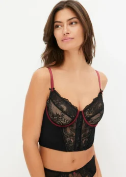 Best Top tipo corsé con aros Mujer Corsés|Sujetadores De Copa E A H