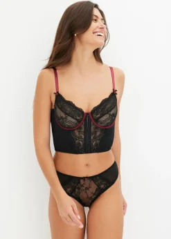 Sale Top tipo corsé con aros Mujer Lencería