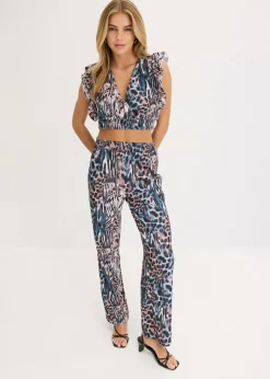 Online Top y pantalón (2 piezas) Mujer Pantalones|Camisetas