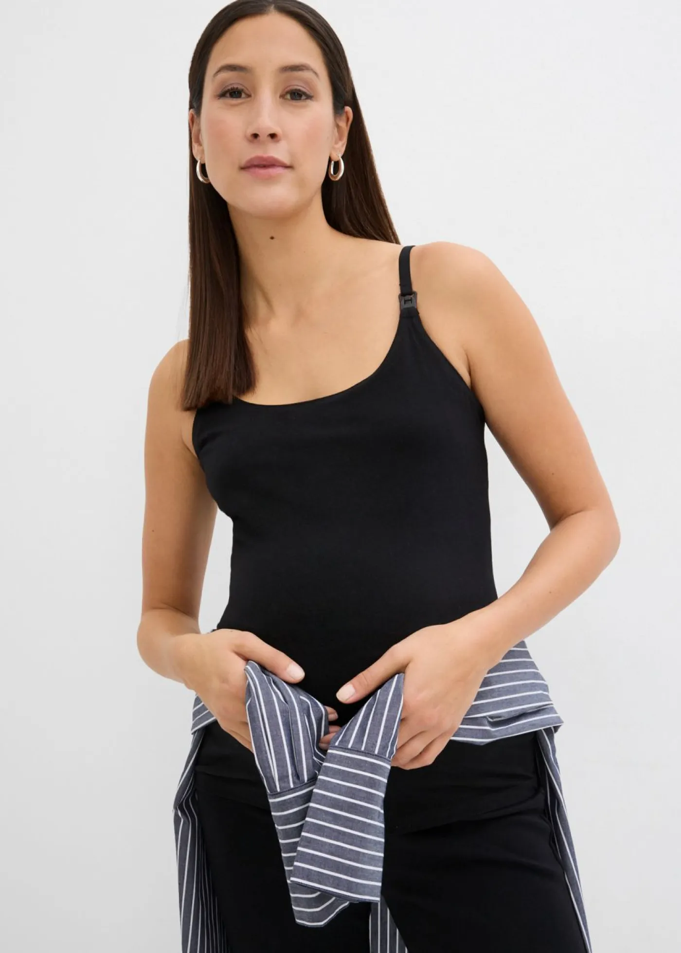 Hot Tops de lactancia de algodón orgánico (2 unidades) Mujer Premamá