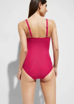 Outlet Traje de baño con ligero efecto moldeador Mujer Vestidos Moldeadores|Bañadores