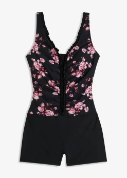 Discount Traje de baño con ligero efecto moldeador Mujer Vestidos Moldeadores|Bañadores