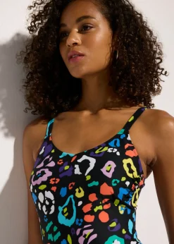 Outlet Traje de baño con ligero efecto moldeador Mujer Vestidos Moldeadores|Bañadores